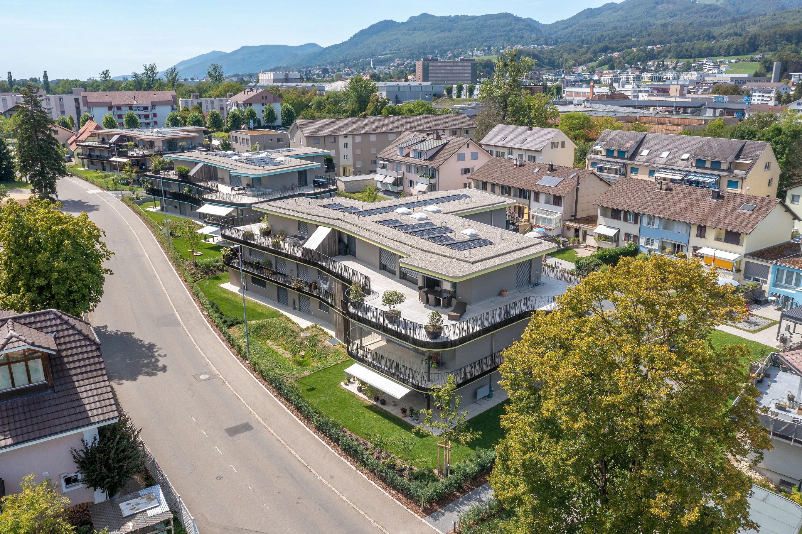 zihler mfh neubau alti sagi wangen 2 drohne